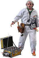 Back to the Future - Doc Brown Deluxe 1/6th Scale Hot Toys Action Figure