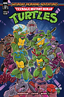 Teenage Mutant Ninja Turtles: Saturday Morning Adventures - Volume 01 Trade Paperback Book