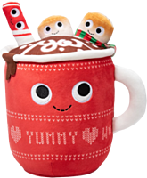 Yummy World - Judy Hot Cocoa with Marshmallows & Peppermint Stick 10” Plush