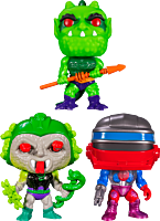 Masters of the Universe - Whiplash, Roboto & Snake Face Pop! Vinyl Bundle (Set of 3) (2021 Convention Exclusive)