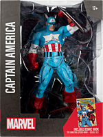 Captain America - Captain America (The Amazing Spider-Man #323) by Todd McFarlane 1/6th Scale PVC Posed Figure with Comic Book
