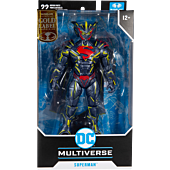 Superman: Unchained - Superman Energised Armour DC Multiverse Gold Label 7” Scale Action Figure