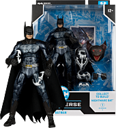 Batman Forever (1995) - Batman DC Multiverse 7" Scale Action Figure (Nightmare Bat Build-A-Figure)