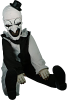 Terrifier - Art the Clown Designer Series 18" Roto Plush