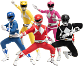 Mighty Morphin Power Rangers - Jason, Zach, Billy, Trini & Kimberly Deluxe One:12 Collective 1/12th Scale Action Figure 5-Pack