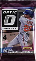 MLB Baseball - 2022 Panini Donruss Optic Baseball Trading Cards Hobby Pack (4 Cards)