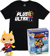 My Hero Academia - All Might Glow in the Dark Funko Pop! Vinyl Figure & T-Shirt Box Set
