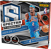 NBA Basketball - 2023/24 Panini Spectra Basketball Trading Cards Box (Display of 8)