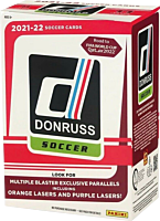 Soccer - 2021/22 Panini Donruss Road to Qatar Soccer Trading Cards Blaster Box (11 Packs / 88 Cards)