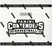 NBA Basketball - 2021/22 Panini Contenders Trading Cards Hobby Fat Pack Box (Display of 12)