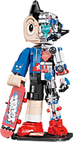 Astro Boy - Skateboard Boy Building Block Construction Set (1117 Pieces)