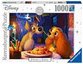Disney - Lady and the Tramp 1955 1000 Piece Jigsaw Puzzle (Collector’s Edition)