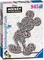 Disney - Mickey Mouse Shaped 945 Piece Jigsaw Puzzle