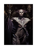 Court of the Dead - Xiall: Vanguard of Bone Premium Art Print by David Palumbo 