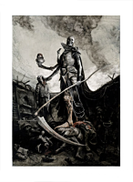 Court of the Dead - Demithyle: Exalted Reaper General Premium Art Print by Santiago Caruso 