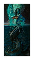 Court of the Dead - Gallevarbe: Beyond the Veils Fine Art Print by Dave Seeley