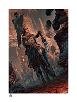 Court of the Dead - Underworld Quest Knight Relic Ravlatch Fine Art Print by Fabian Schlaga (RS)