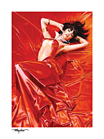 Vampirella - Vampirella: Roses for the Dead Fine Art Print by Mike Mayhew