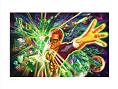 Green Lantern - The Green Lantern Corps Fine Art Print by Alex Ross