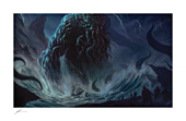 HP Lovecraft - Cthulhu I Fine Art Print by Richard Luong