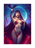 Vampirella - Vampirella Fine Art Print by Sun Khamunaki