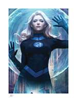 Fantastic Four - Sue Storm: Invisible Woman Fine Art Print by Stanley "Artgerm" Lau