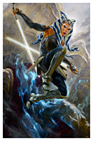 Star Wars - Ahsoka Tano: Hanging in the Balance Fine Art Print by Heather Edwards