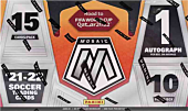 Soccer - 2021/22 Mosaic Soccer World Cup Fifa Trading Cards Hobby Box (10 Packs)