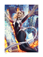 Spider-Gwen - Ghost-Spider Fine Art Print by Stanley "Artgerm" Lau