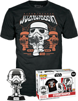 Star Wars - Stormtrooper Chrome Pop! Vinyl Figure & T-Shirt Box Set