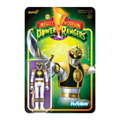 Mighty Morphin Power Rangers - White Ranger ReAction 3.75” Action Figure