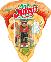 Teenage Mutant Ninja Turtles (1987) - Bebop (Mikey's Pizza) ReAction 3.75" Action Figure (2024 SDCC Exclusive)