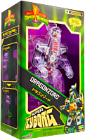 Mighty Morphin Power Rangers - Dragonzord Clear Super Cyborg 11” Action Figure