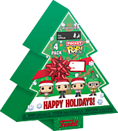 The Office - Christmas Tree Holiday Box Pocket Pop! Vinyl 4-Pack