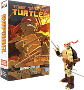 Teenage Mutant Ninja Turtles - Raphael (IDW Publishing) BST AXN 1/15th Scale Action Figure with Comic Book