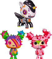 Tokidoki - Caramelo, Sabochan & SANDy Rainbow Pop! Vinyl Bundle (Set of 3) (2021 Convention Exclusive)