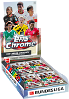 Bundesliga Football League (Soccer) - 2020/21 Topps Chrome Trading Cards Box (Display of 18)