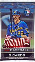 MLB Baseball - 2021 Topps Stadium Club Trading Cards Hobby Pack (8 Cards)
