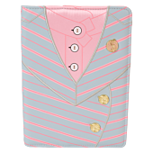 Wicked (2024) - Glinda Shiz University Uniform Cosplay 8" Faux Leather Journal