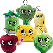 Yukky World - 3” Plush Assortment (Set of 6)